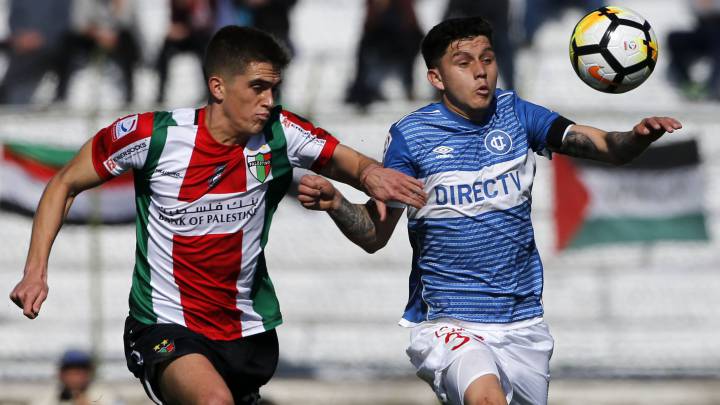 Palestino 2-2 U. Católica: Sebastián Sáez salva a la UC