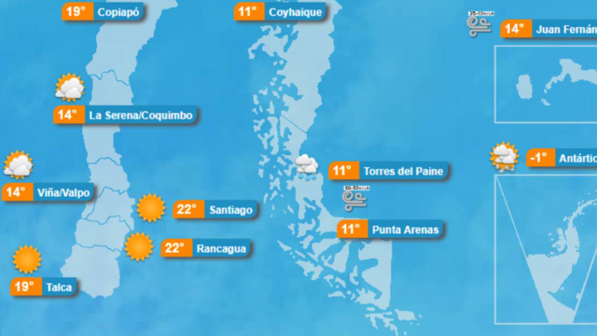 El tiempo en Fiestas Patrias: la predicción actualizada en Chile