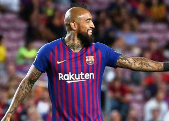 Arturo Vidal supera los 600 partidos en el profesionalismo
