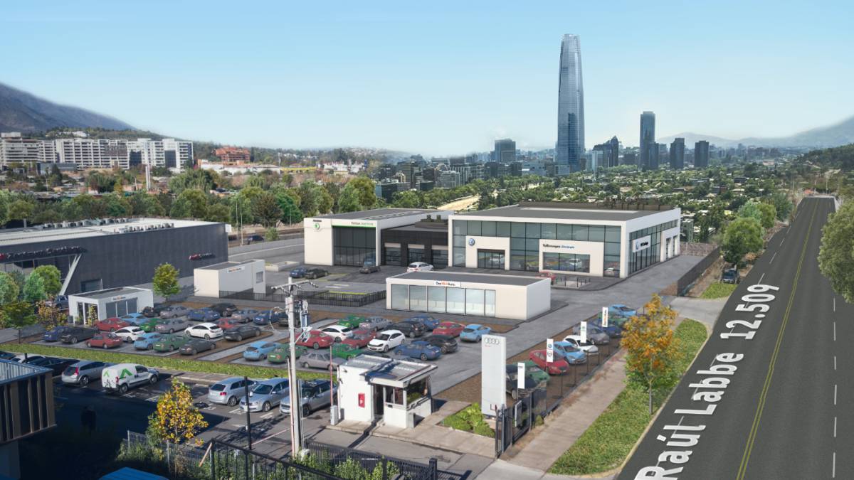 Volkswagen, Skoda y Audi, la marca del Real Madrid, inauguran el Zentrum Automotriz más moderno de Chile