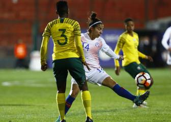 Chile rescató un empate contra Sudáfrica en Santa Laura