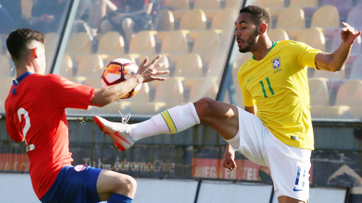Chile y Brasil empatan en vibrante partido en Santa Laura