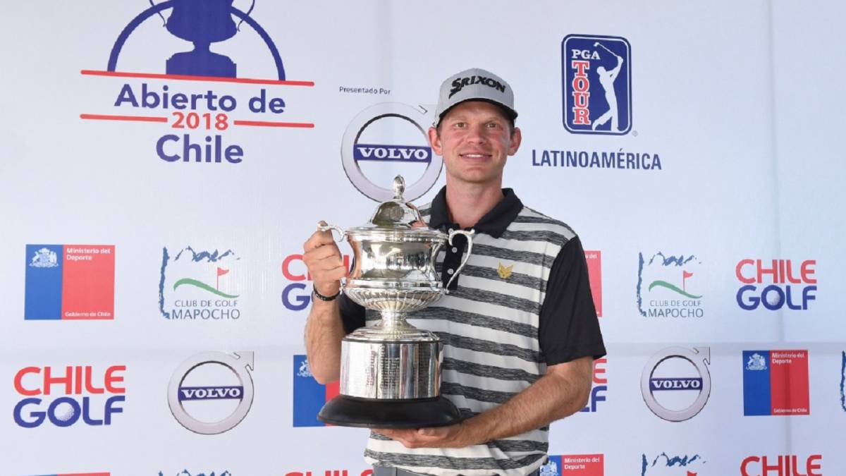 Wolfe se queda con el Abierto Chile; Aguilar y León, segundos