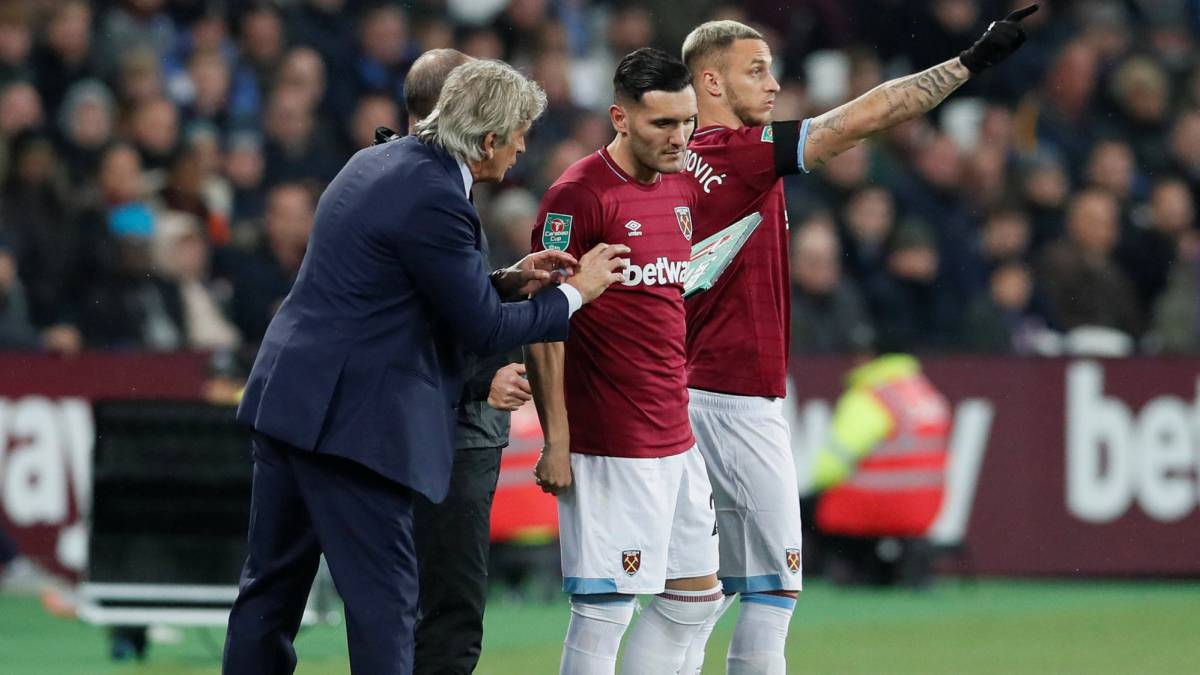 El dato que preocupa a Manuel Pellegrini en el West Ham