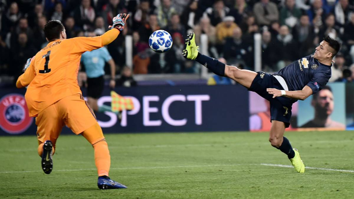Juventus vs Manchester United, Alexis Sánchez