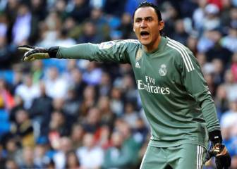 Keylor Navas se margina del amistoso frente a la Roja