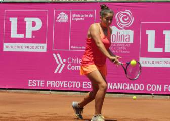 Bárbara Gatica fue eliminada en semifinales de la Copa LP