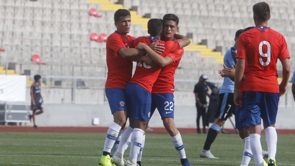 Chile sub 20 se desquita y supera a Uruguay en Talca