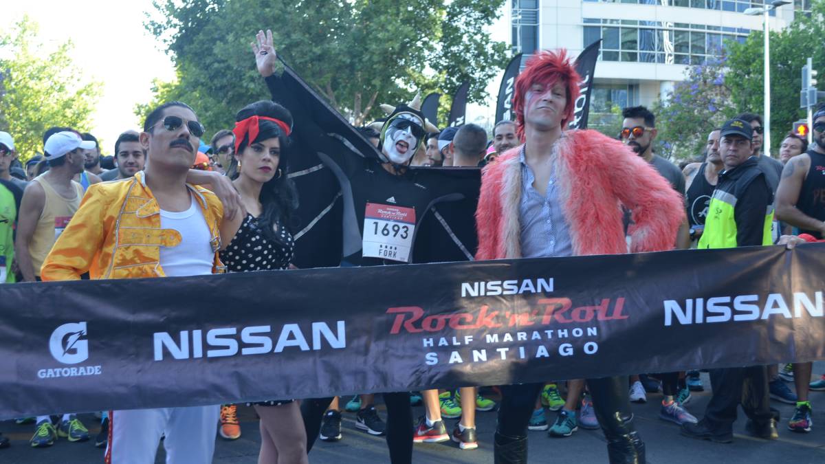 Lo que dejó la Nissan Rock’n’Roll Marathon Santiago