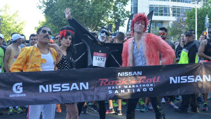 Lo que dejó la Nissan Rock’n’Roll Marathon Santiago