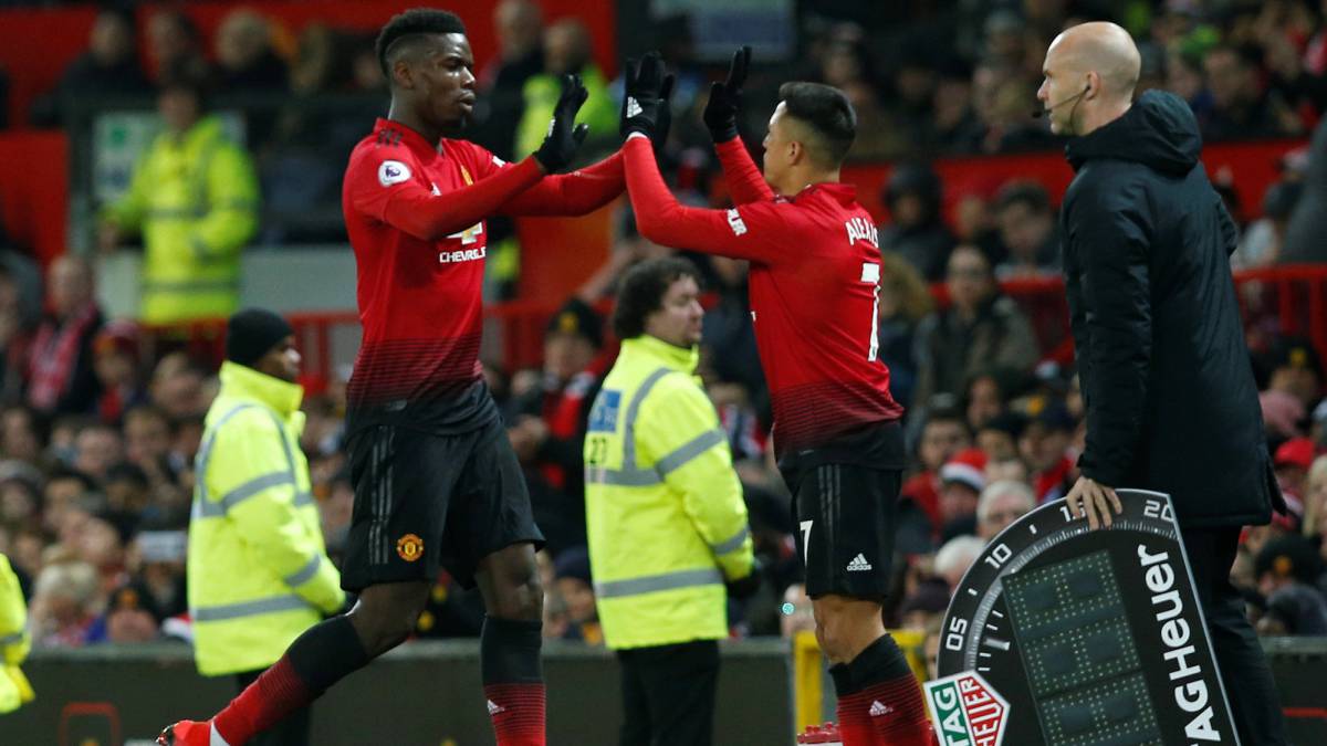 Alexis Sánchez no pudo ayudar al United ante Crystal Palace