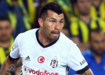 Gary Medel consiguió agónico empate con Besiktas en Turquía