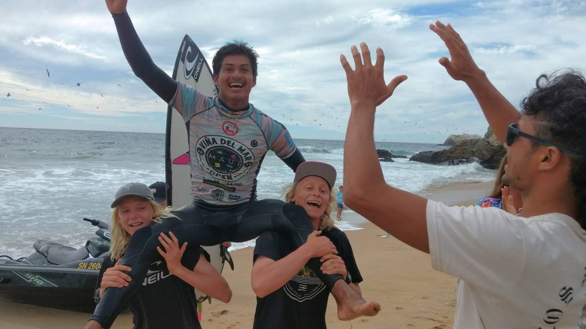 Campeón del Viña Open: "El nivel del surf en Chile es increíble"