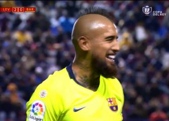Hasta él se rió: el chascarro de Arturo Vidal ante Levante