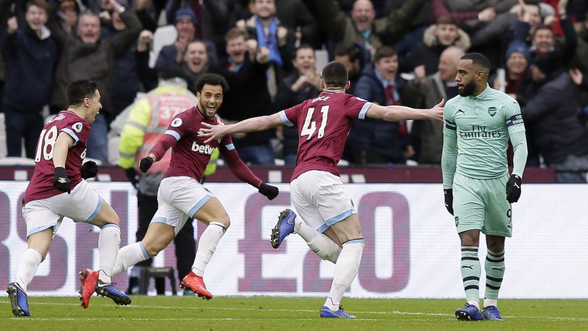 West Ham de Pellegrini logra sufrido triunfo frente a Arsenal