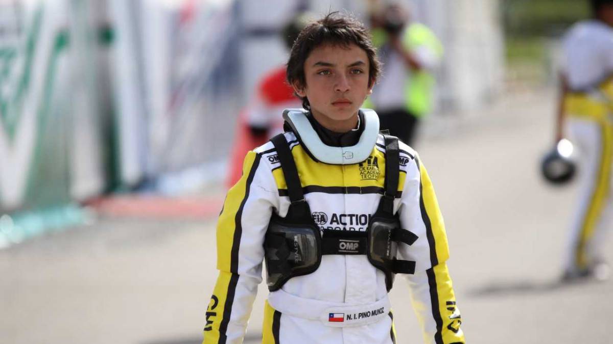 Con sólo 14 años, Nicolás Pino ya registra importantes participaciones en el karting europeo, y sigue el camino de los principales pilotos a nivel mundial.