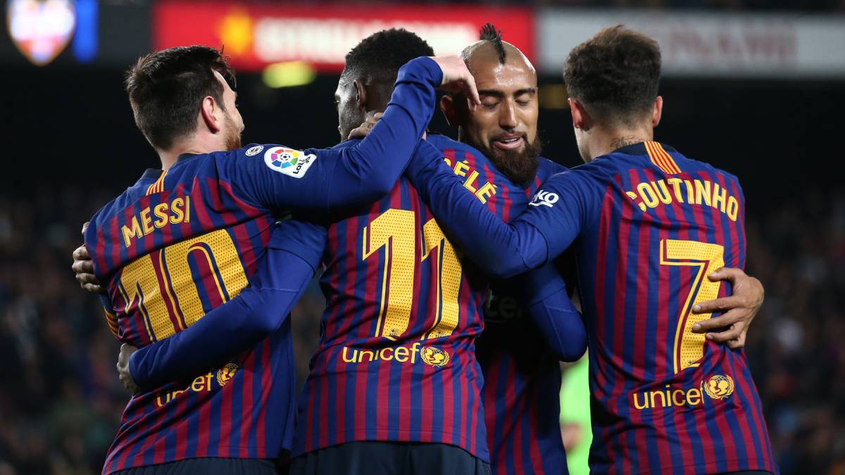 Barcelona avanza en Copa del Rey con Arturo Vidal como figura