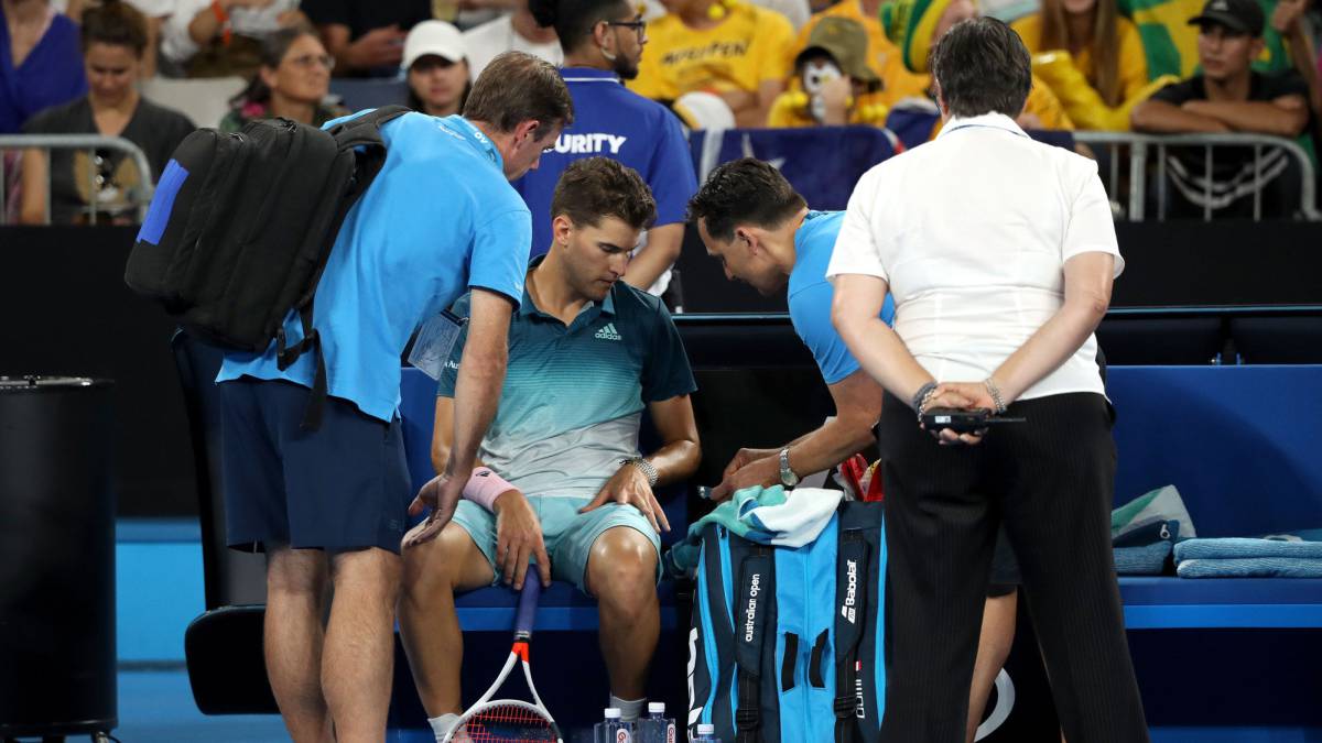 Thiem se retira de Australia: "No sé si podré jugar la Copa Davis"
