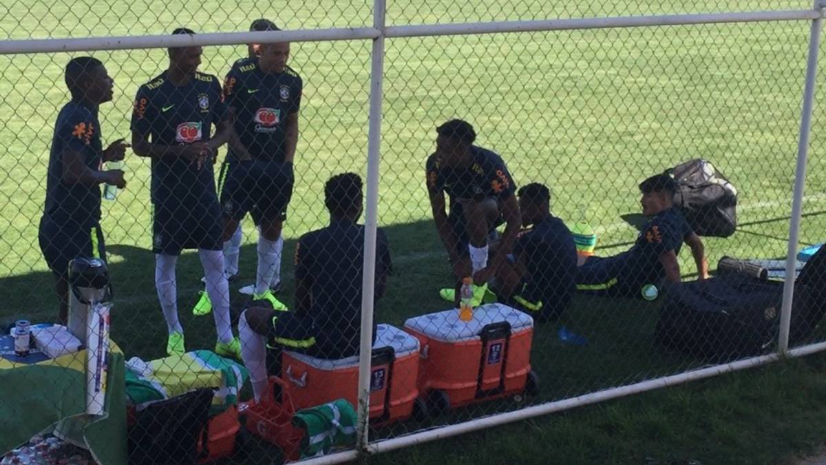 La alegre práctica brasileña que lideró Rodrygo en Rancagua