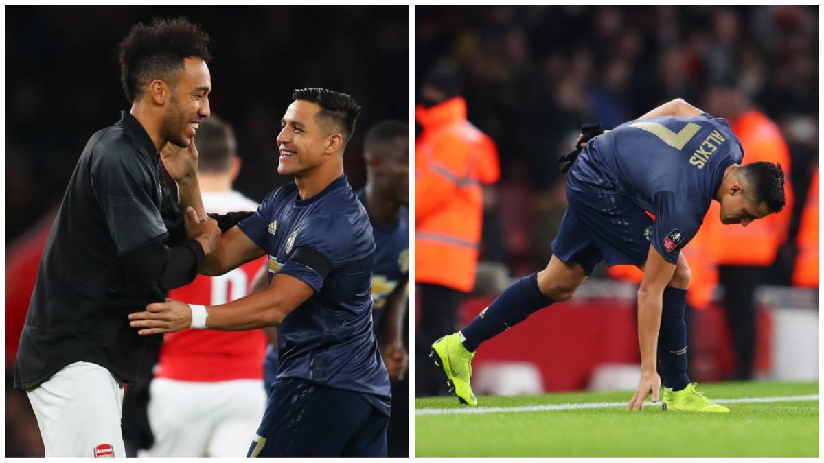 Alexis recibió abrazos y pifias en su retorno al Emirates Stadium
