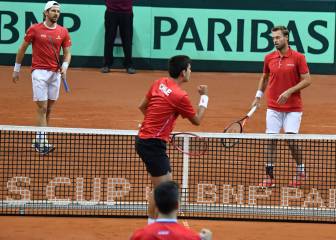Podlipnik/Barrios-Marach/Melzer (4-6, 6-2, 5-7): Chile no pudo