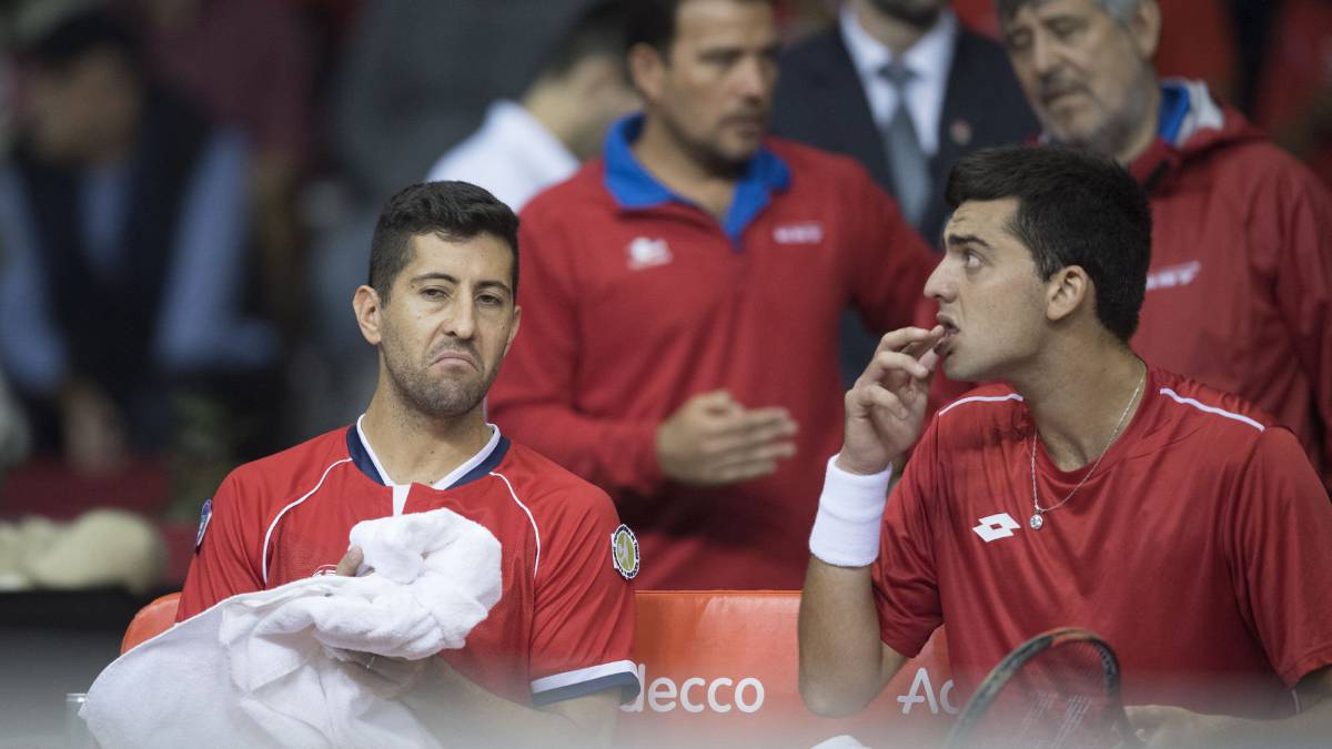 Podlipnik asume responsabilidad en la derrota del dobles