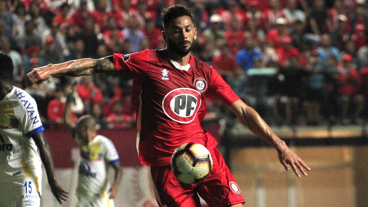 El delantero argentino-chileno analizó así el empate en la ida de la Copa Sudamericana ante los brasileños, y comentó la jugada del último minuto en la que falló un mano a mano.