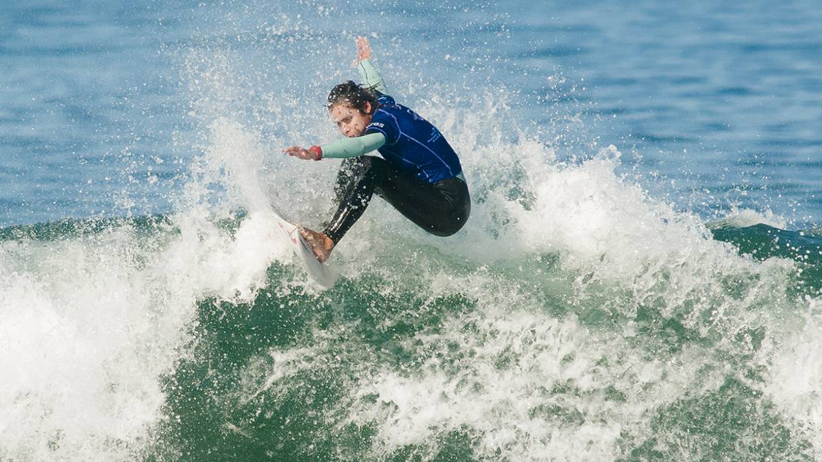La surfista de 14 años sorprendió a todas y se quedó con el primer lugar en la categoría Open y Junior Mujeres. Además, eliminó a la favorita, Lorena Fica.