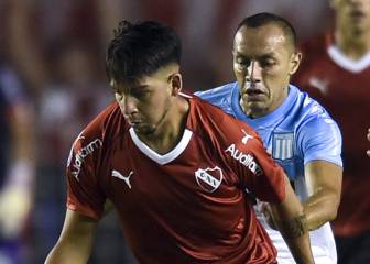 Racing con Arias y Díaz celebra en el clásico de Avellaneda