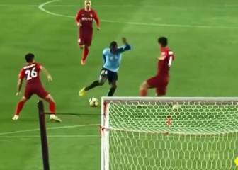Los 3 goles que anotó Riascos en su último club en China