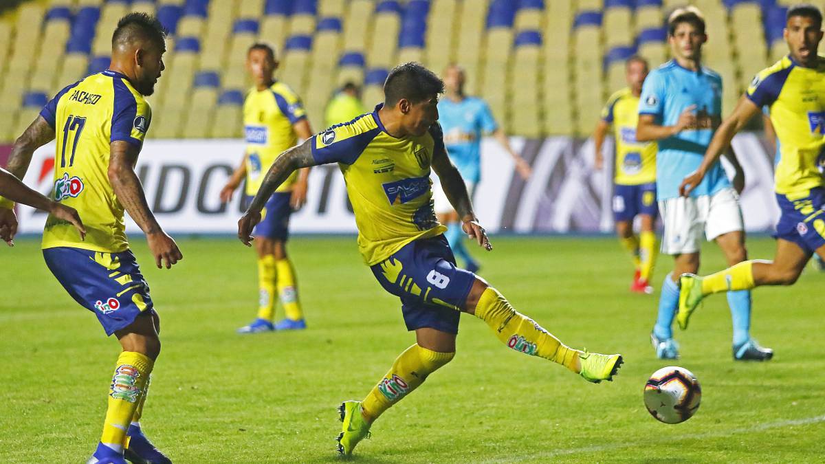 Rubio hizo historia en la Copa Libertadores con su póker