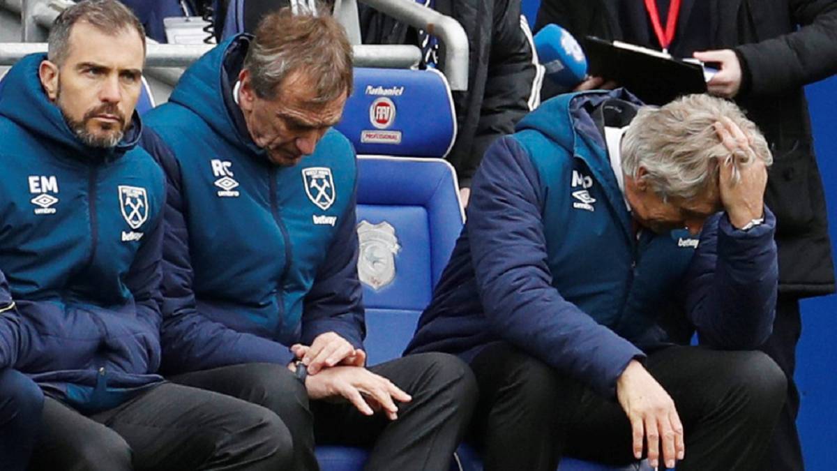 El entrenador chileno se fue molesto tras la derrota de sus dirigidos por 2-0 frente al Cardiff y así lo hizo saber luego del encuentro. "Estoy decepcionado".
