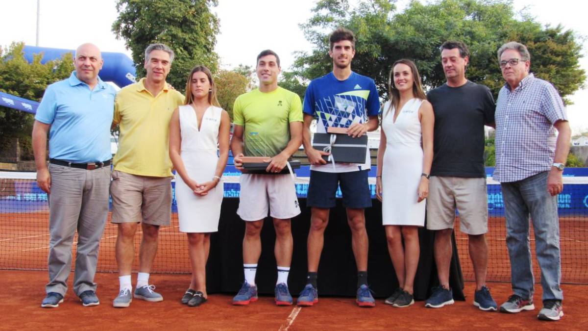 Romboli y Agamenone, la dupla campeona del dobles