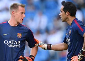 Luis Enrique recordó la dura lucha entre ter Stegen y Bravo