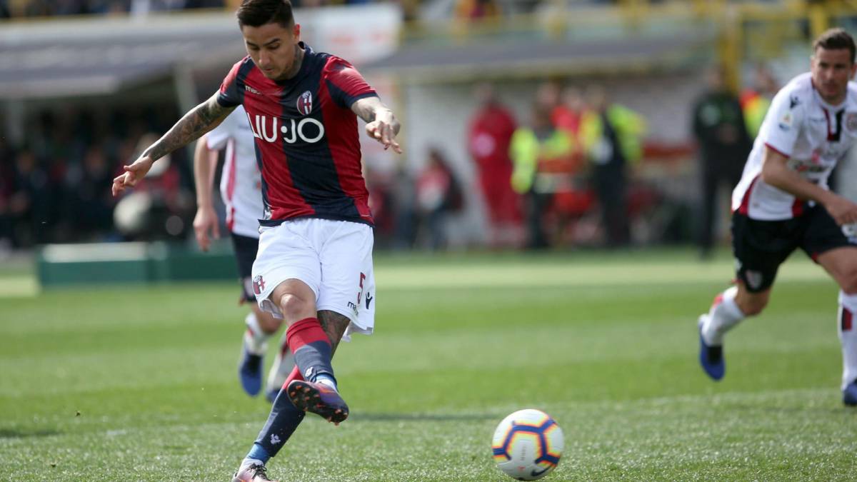 Pulgar protagonizó el vital triunfo de Bologna en la Serie A