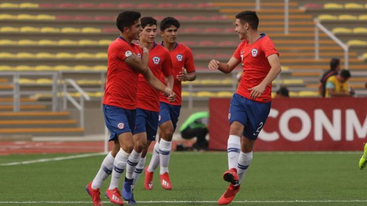 La Roja Sub 17 manejó de buena forma el partido, sin desesperarse, y consiguió un triunfo contundente con las anotaciones de González, Tati y Bernal.