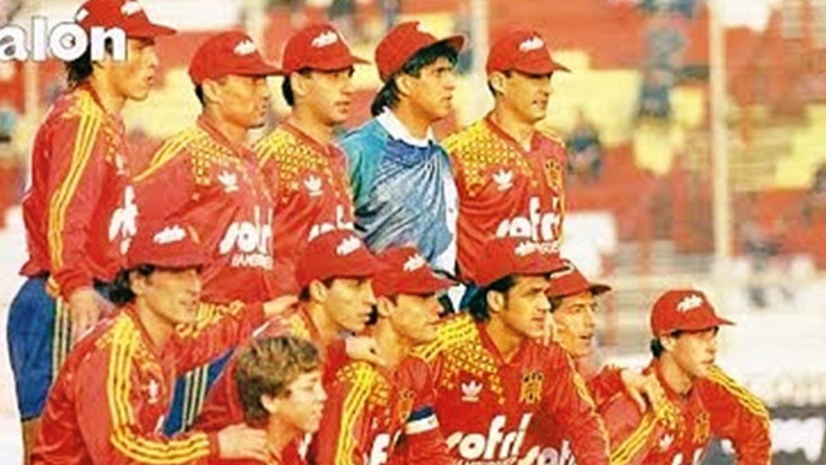 Equipo de Unión Española en 1993