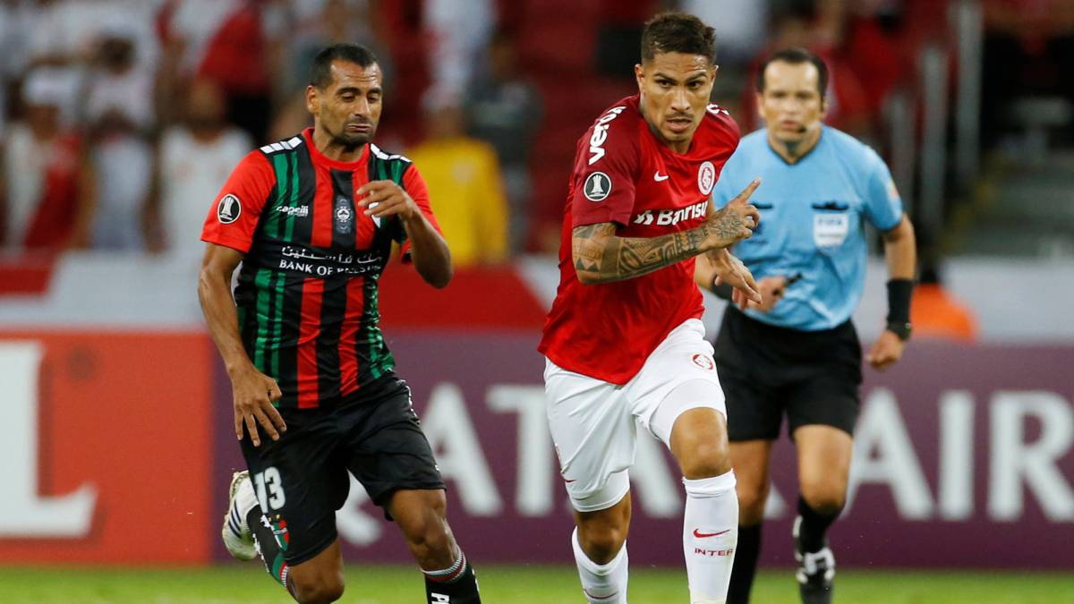Sigue minuto a minuto en vivo el Internacional - Palestino, partido de Copa Libertadores, fecha 4 del grupo A, que se disputa hoy en el Estadio Beira-Río.
