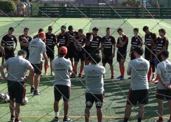Así entrenó la Sub 17 de cara al encuentro ante Uruguay