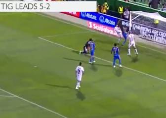 El gol de Diego Valdés en la eliminación de Santos Laguna