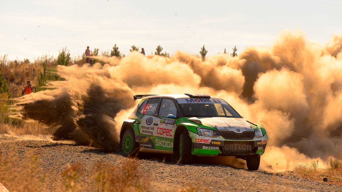 Jorge Martínez debuta con un podio en el Skoda Fabia R5