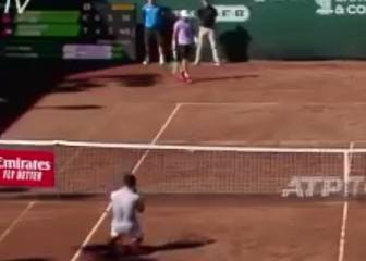 El punto que le otorgó a Garín su primer título del circuito ATP
