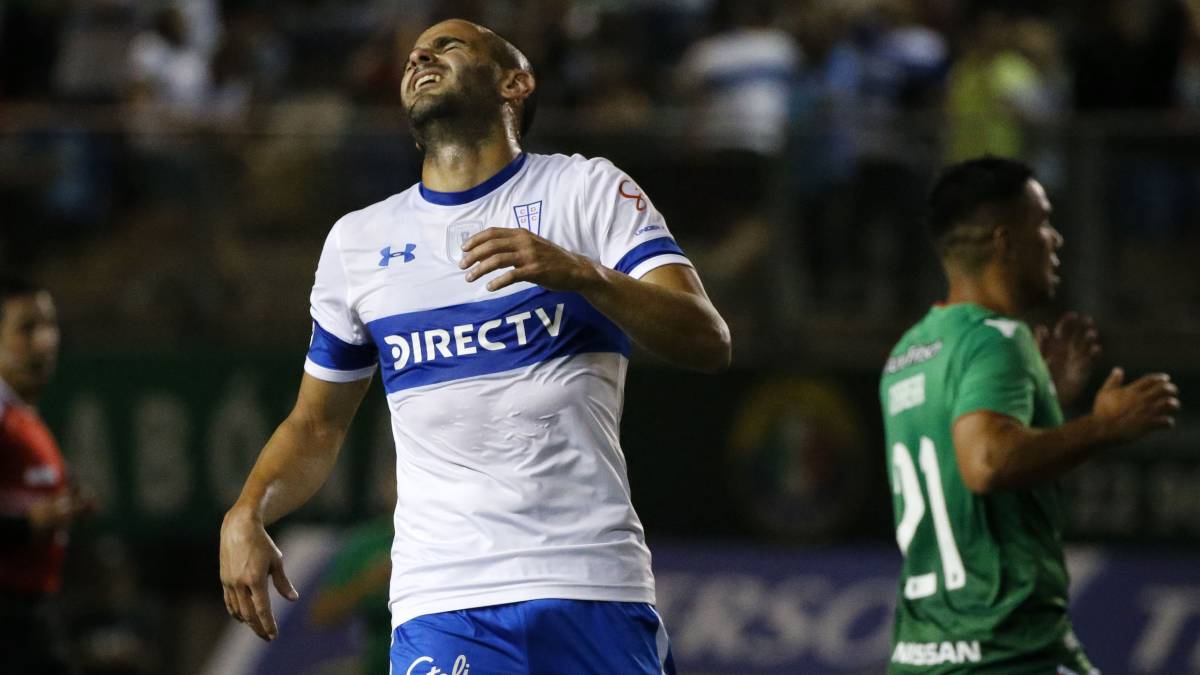 Sebastián Sáez, delantero de Universidad Católica