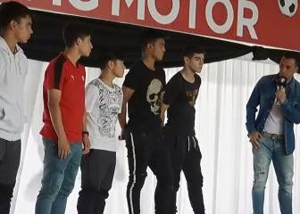 El cálido mensaje de Paredes a los albos de la Sub 17 de Chile