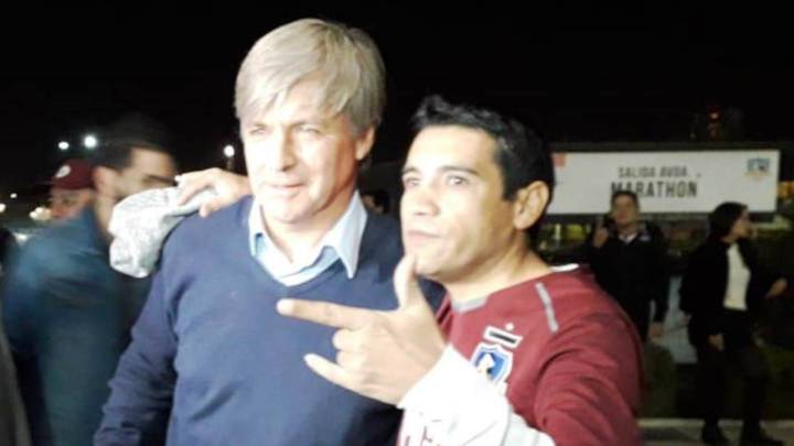 El alegre recibimiento a Mayne-Nicholls en el Monumental
