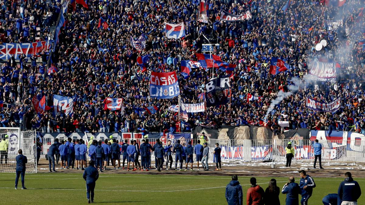 El evento tradicional en que la barra le entrega su apoyo a los jugadores en una de las últimas prácticas fue descartado por la dirigencia de Universidad de Chile.