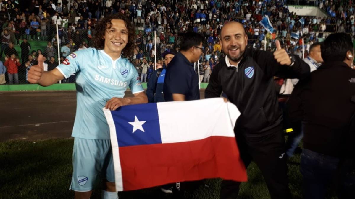 Los dos chilenos que lograron el título en el fútbol de Bolivia