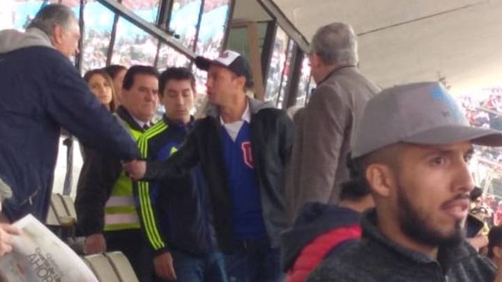 Las figuras que llegaron al Nacional a ver el Superclásico