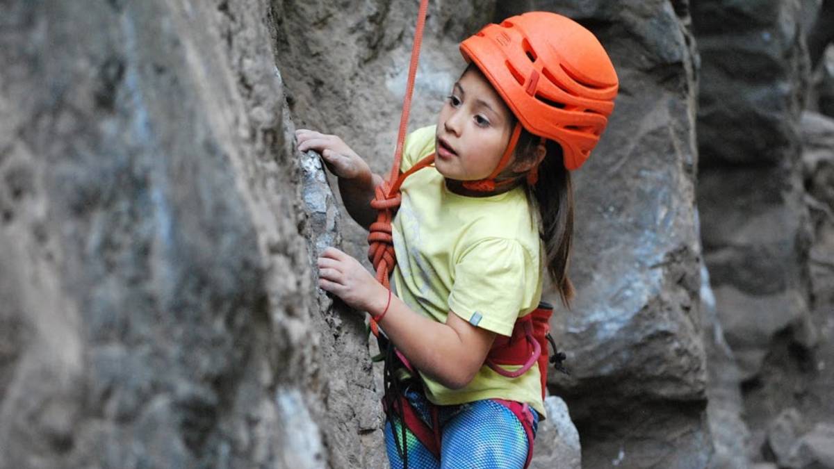 La chilena de 8 años que se alza como gran promesa de la escalada