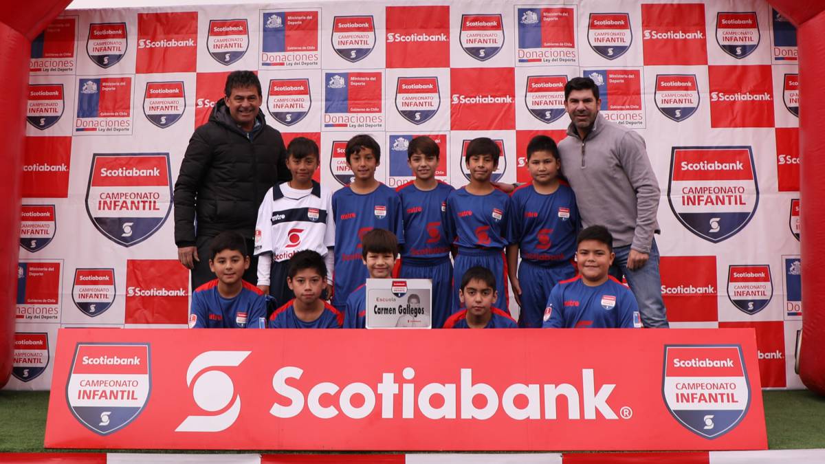 Campeonato Infantil Scotiabank: goleadores, valla menos batida y tabla